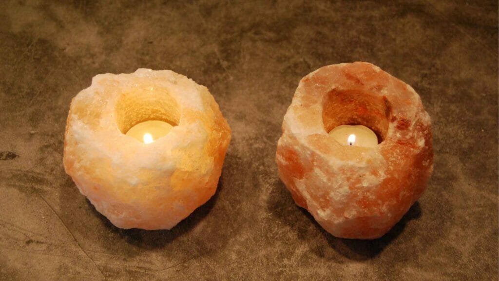 Himalayan Salt Candle Holder