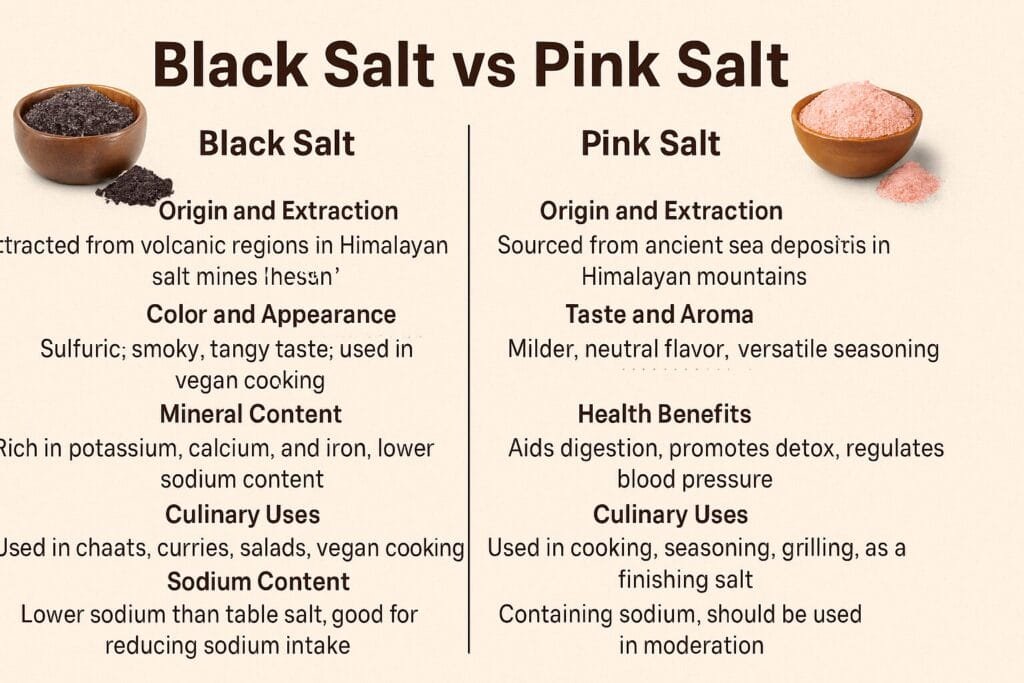Black Salt vs Pink Salt