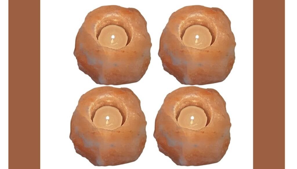 Salt Candle Holders