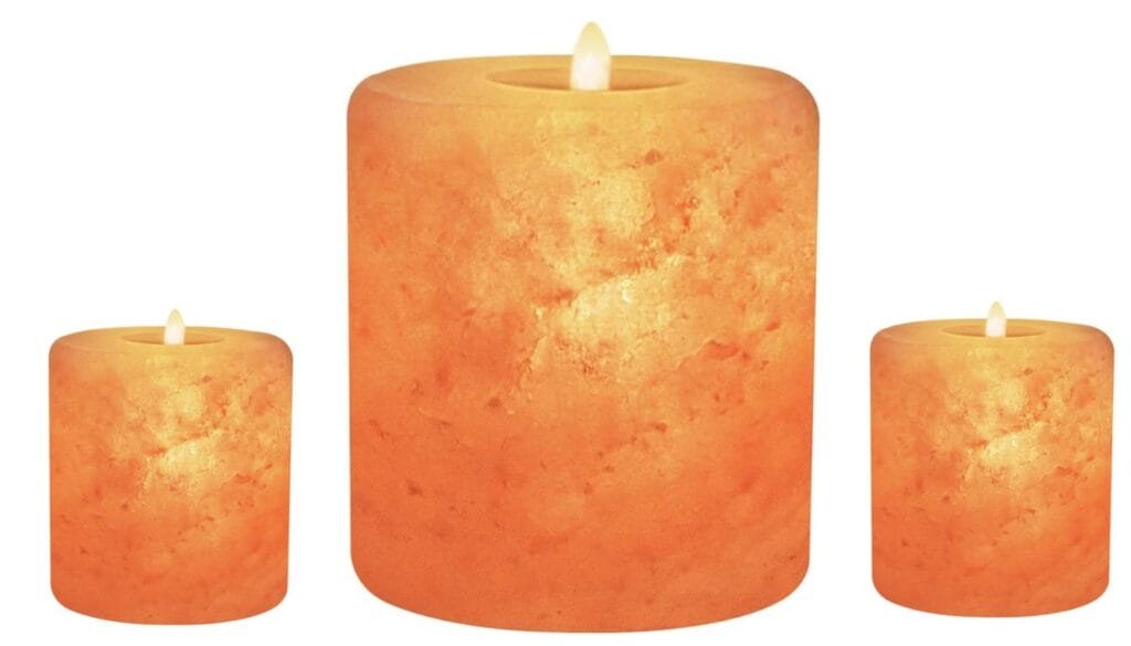 Salt Candle Holders