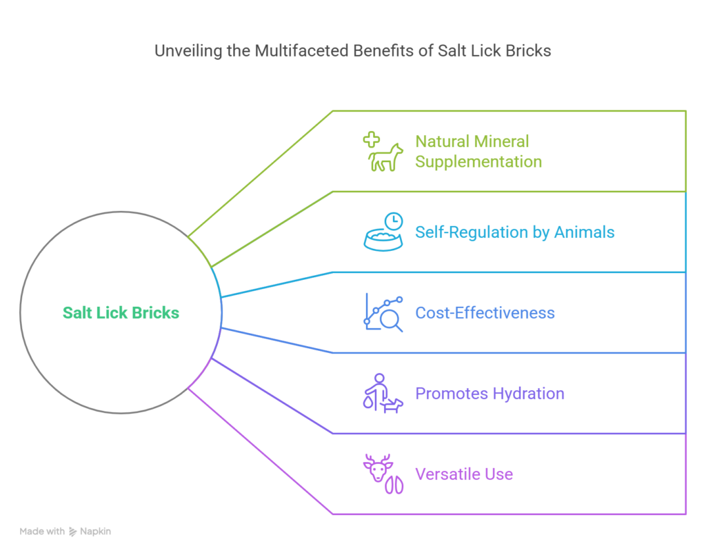 5 Key Benefits of Salt Lick Bricks For Animal Use 5 Salt Lick Brick