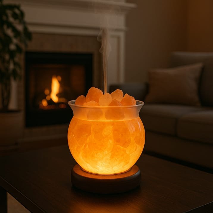 Diffuser Salt Lamp