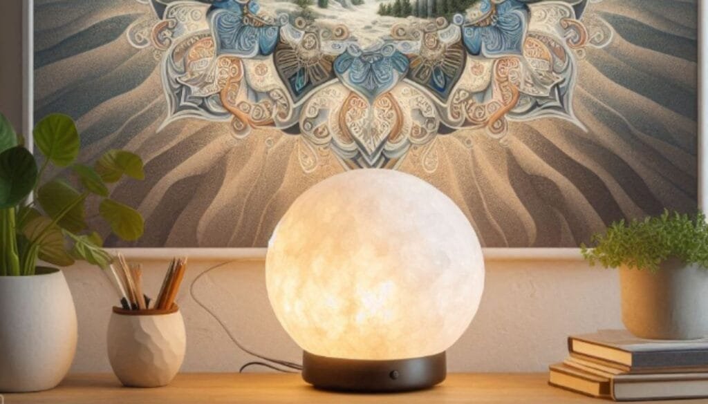12 Proven Ways a White Salt Lamp Boosts Your Space 5 White Salt Lamp